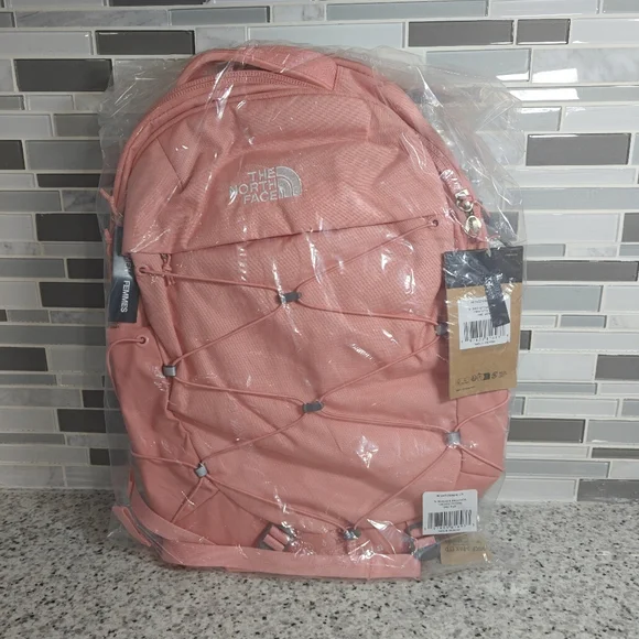 Pink Womens Borealis North Face Backpack The North Face Women's Borealis  Backpack (Terracotta Dark Heather